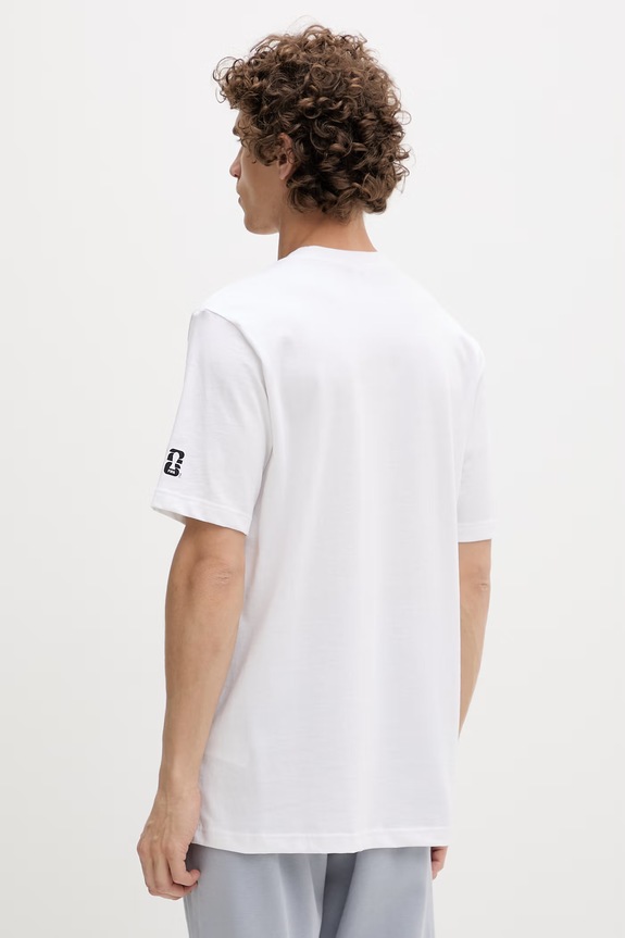 Îmbrăcăminte adidas tricou pentru bărbați, din bumbac KB2535 alb