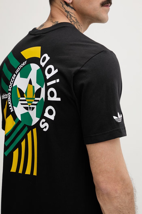 adidas Originals tričko pánske bavlnené čierna KC7906