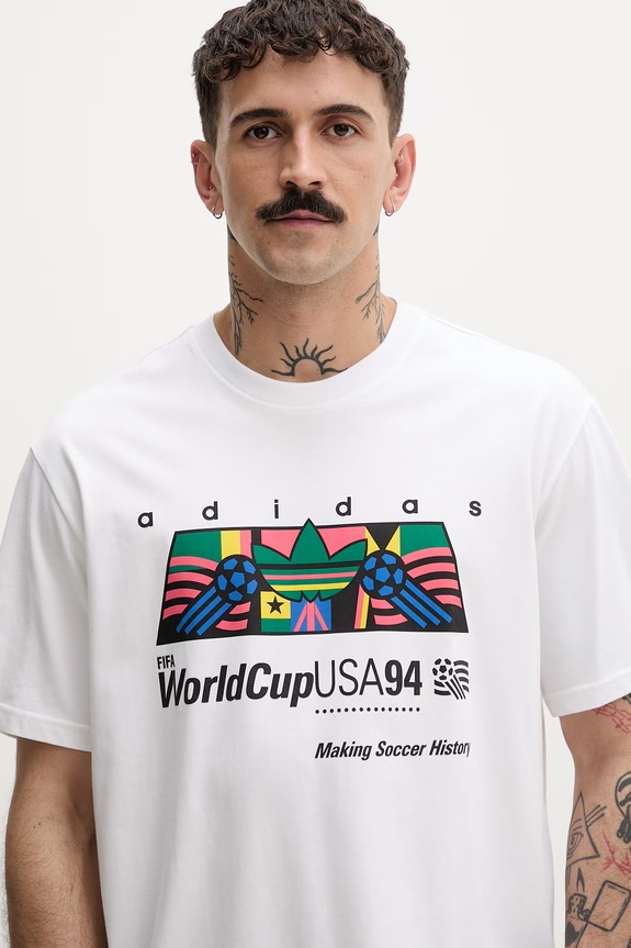 adidas Originals tričko pánske bavlnené biela KD3817