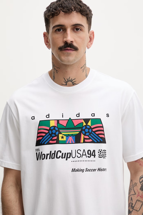 adidas Originals tričko pánske bavlnené biela KD3817