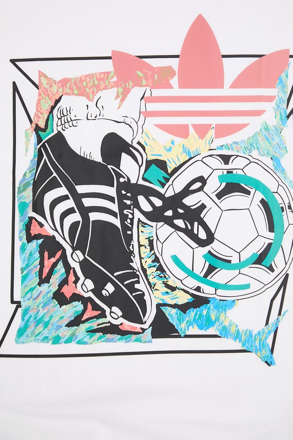 adidas Originals tričko pánske bavlnené Anime KD3826 béžová