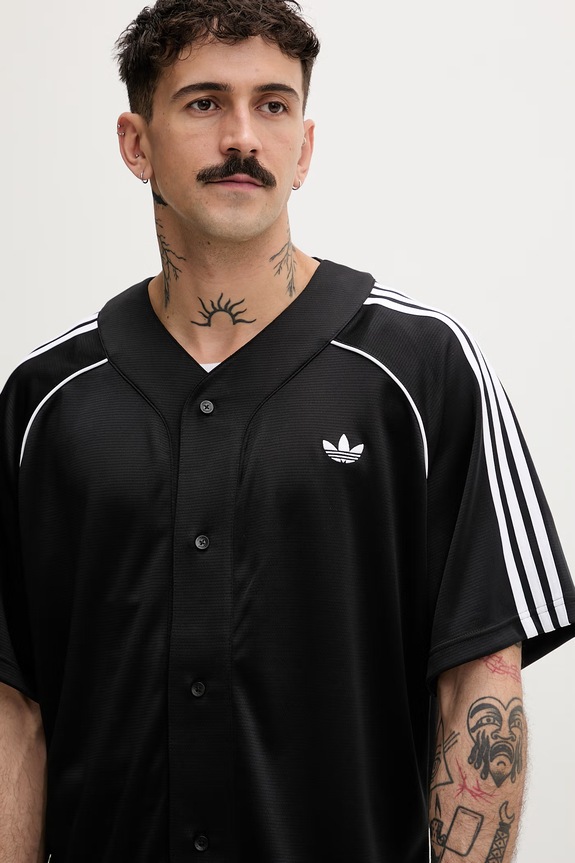 adidas Originals cămașă pentru bărbați negru KD4084