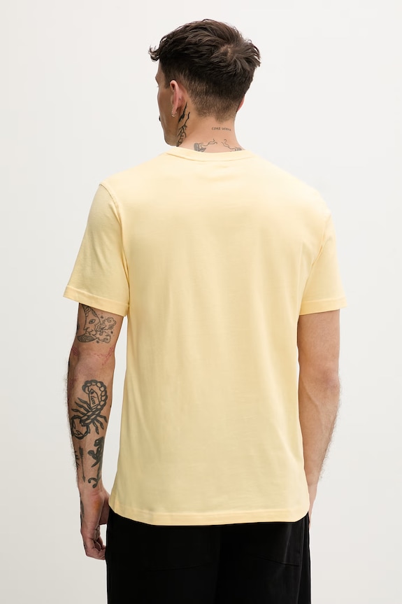Oblečenie adidas Originals tričko pánske bavlnené KE1165 žltá