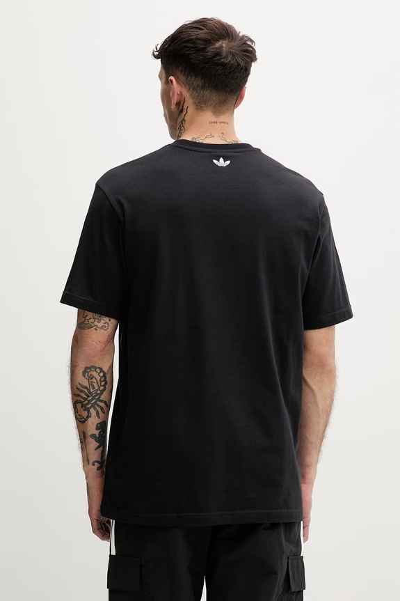 Oblečenie adidas Originals tričko pánske bavlnené KE2234 čierna