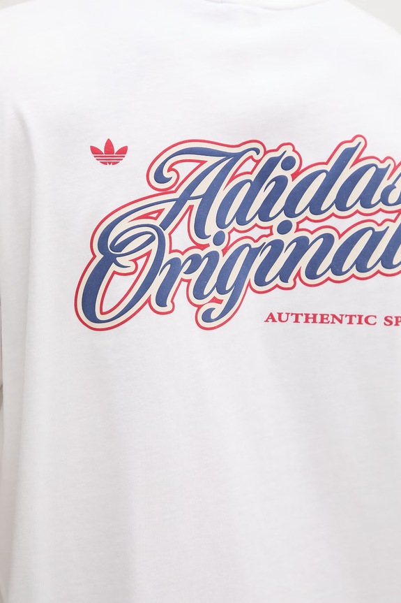 adidas Originals tričko pánske bavlnené KE2248 biela