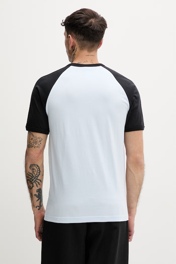 adidas Originals tričko pánske bavlnené KE2423 modrá SS26