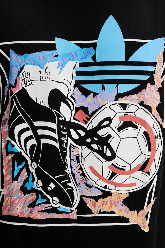 adidas Originals tričko pánske bavlnené Anime KE2768 čierna