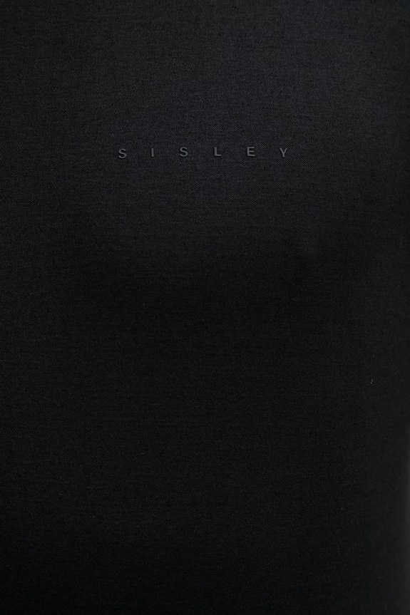 Sisley tricou pentru bărbați, din bumbac 3H6TS104S negru