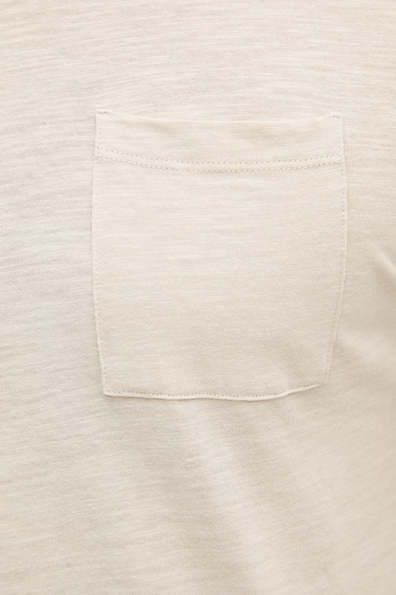 Sisley tricou pentru bărbați, din bumbac 3WF0S1052 bej