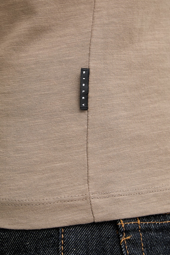 Sisley tricou pentru bărbați, din bumbac 3WF0S1052 maro