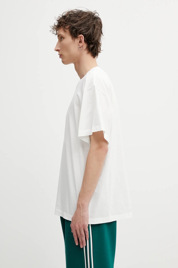 Хлопковая футболка MM6 Maison Margiela SH0GC0032.M20170 белый SS26
