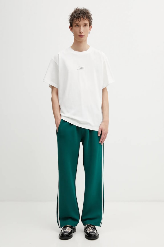 Хлопковая футболка MM6 Maison Margiela SH0GC0032.M20170 белый