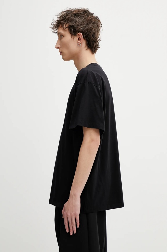Bavlněné tričko MM6 Maison Margiela SH0GC0032.M20170 černá SS26