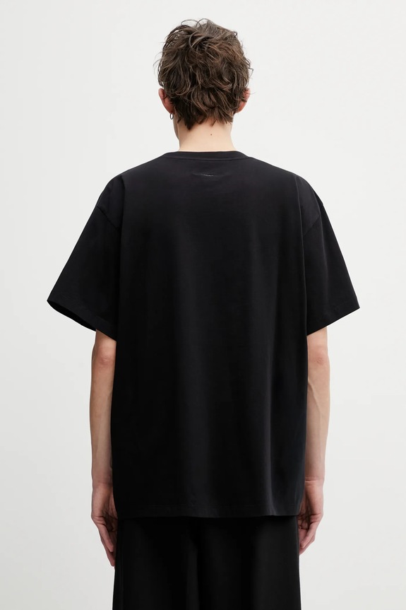 Oblečení Bavlněné tričko MM6 Maison Margiela SH0GC0032.M20170 černá