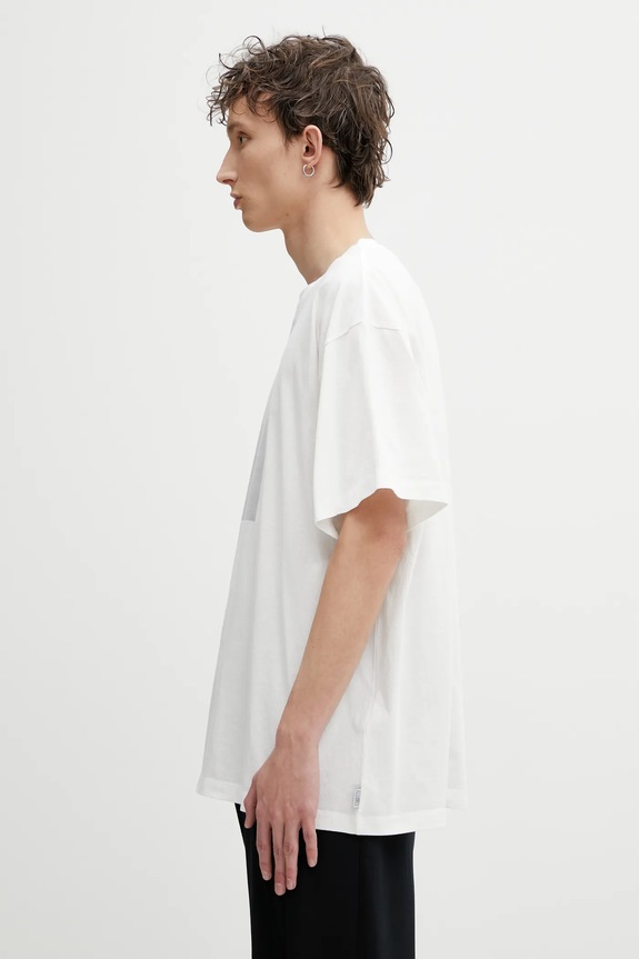 Хлопковая футболка MM6 Maison Margiela SH0GC0068.M20050 белый SS26