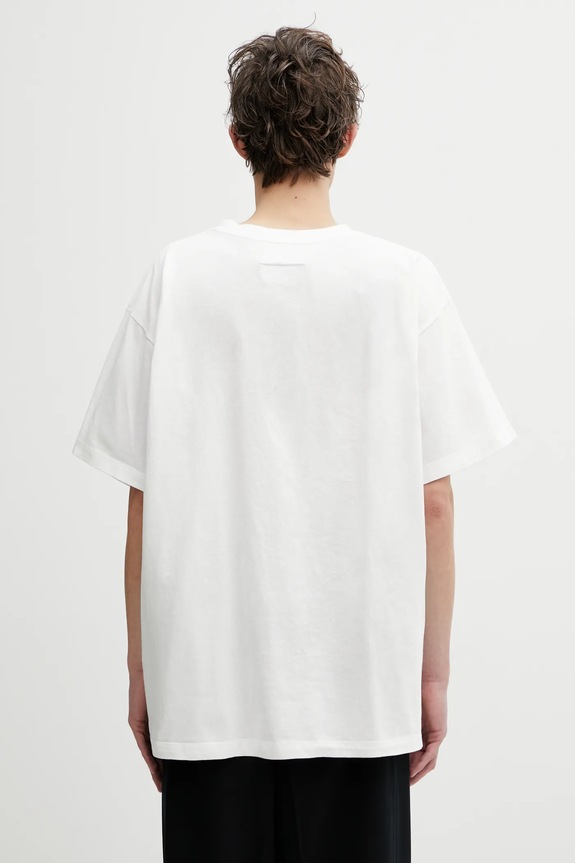 Одежда Хлопковая футболка MM6 Maison Margiela SH0GC0068.M20050 белый