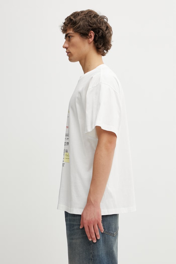 MM6 Maison Margiela pánské bavlněné SH0GC0070.M20170 bílá SS26