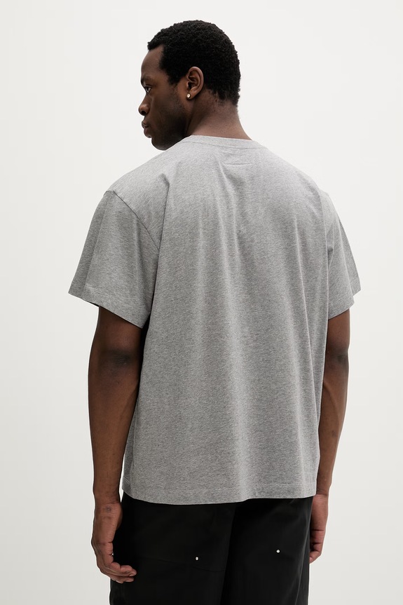 Ρούχα Βαμβακερό μπλουζάκι MM6 Maison Margiela SH0GC0071.M20170 γκρί