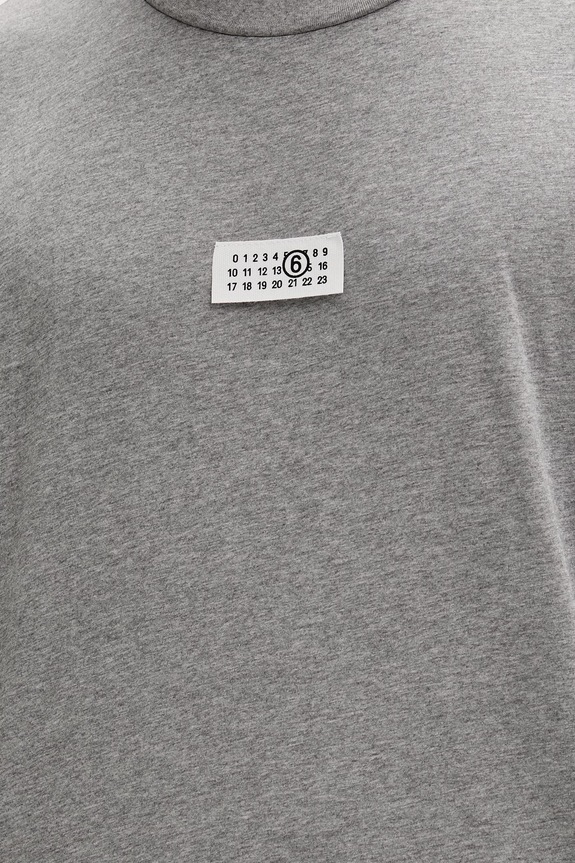 Βαμβακερό μπλουζάκι MM6 Maison Margiela SH0GC0071.M20170 γκρί