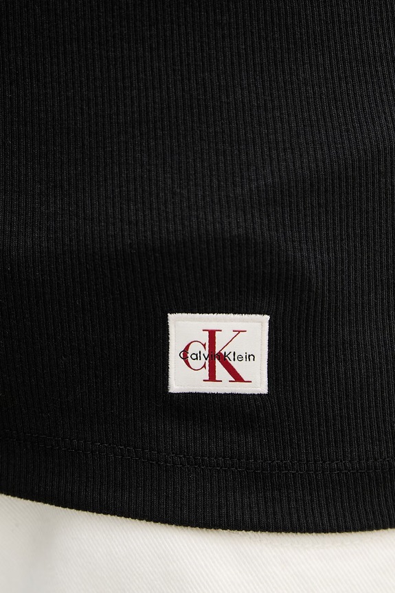 Calvin Klein Jeans top pánsky s bavlnou LV04RF272G čierna