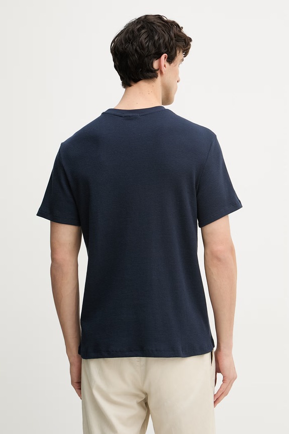 Îmbrăcăminte Calvin Klein Jeans tricou pentru bărbați, cu bumbac LV04RD008G bleumarin