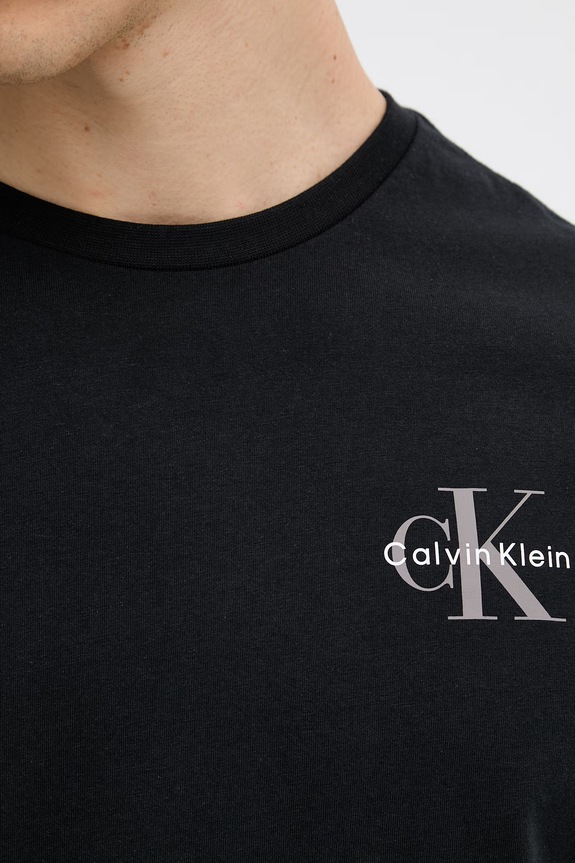 Calvin Klein Jeans tricou pentru bărbați, din bumbac LV04RF278G negru