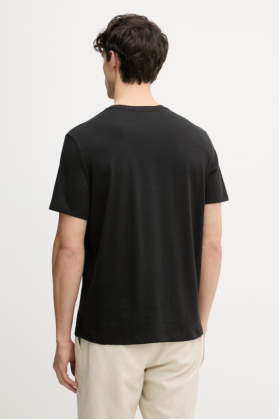 Îmbrăcăminte Calvin Klein Jeans tricou pentru bărbați, din bumbac pachet de 2 LV04RF279G negru