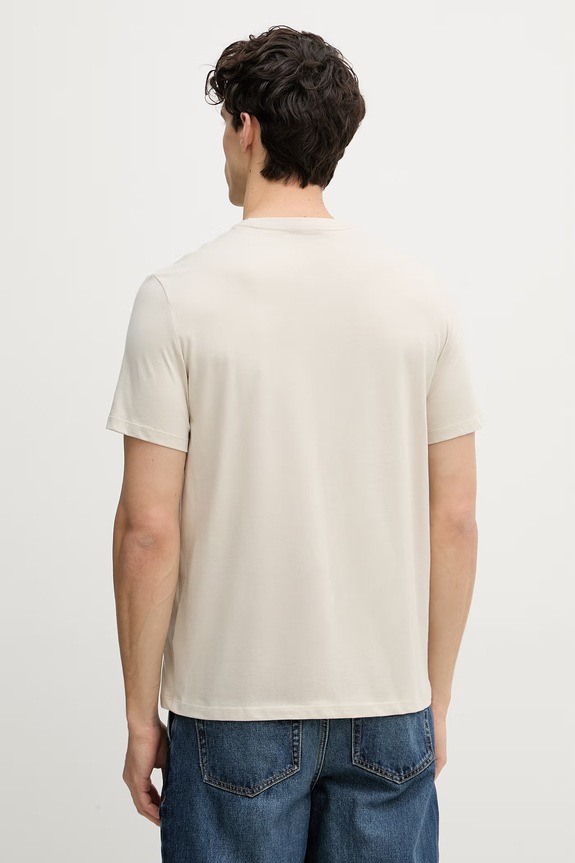 Îmbrăcăminte Calvin Klein Jeans tricou pentru bărbați, din bumbac LV04RF800G bej