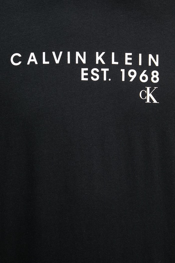 Calvin Klein Jeans tricou pentru bărbați, din bumbac LV04RF800G negru