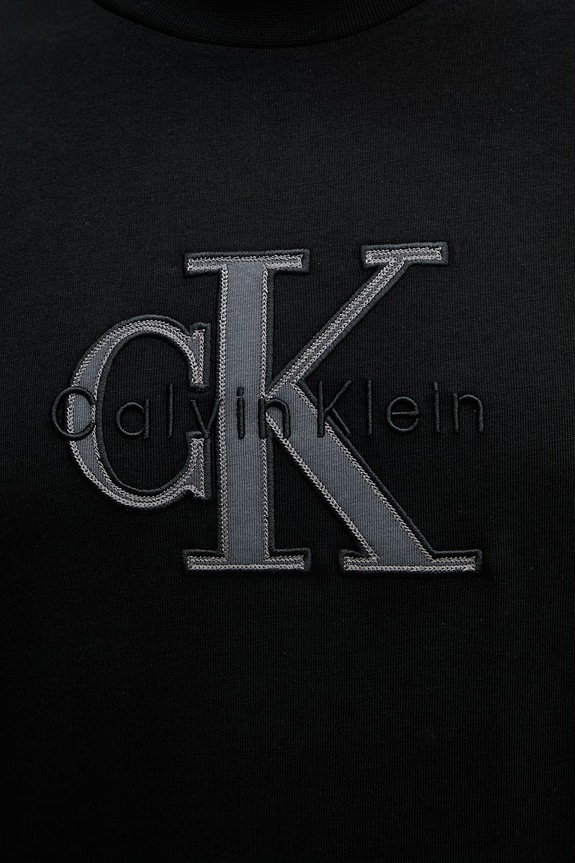Calvin Klein Jeans tričko pánske bavlnené LV04RF819G čierna