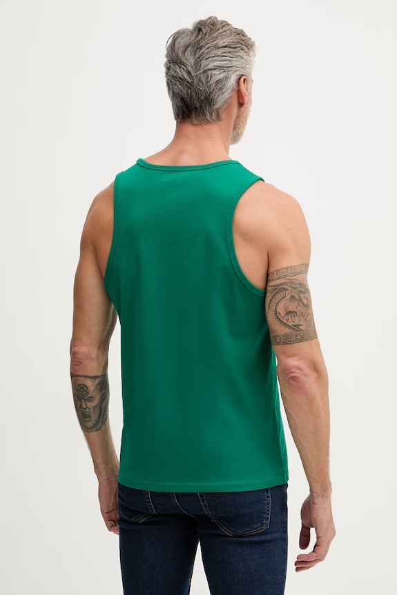 Oblečenie Calvin Klein Jeans tielko pánske bavlnené LV04RF850G zelená