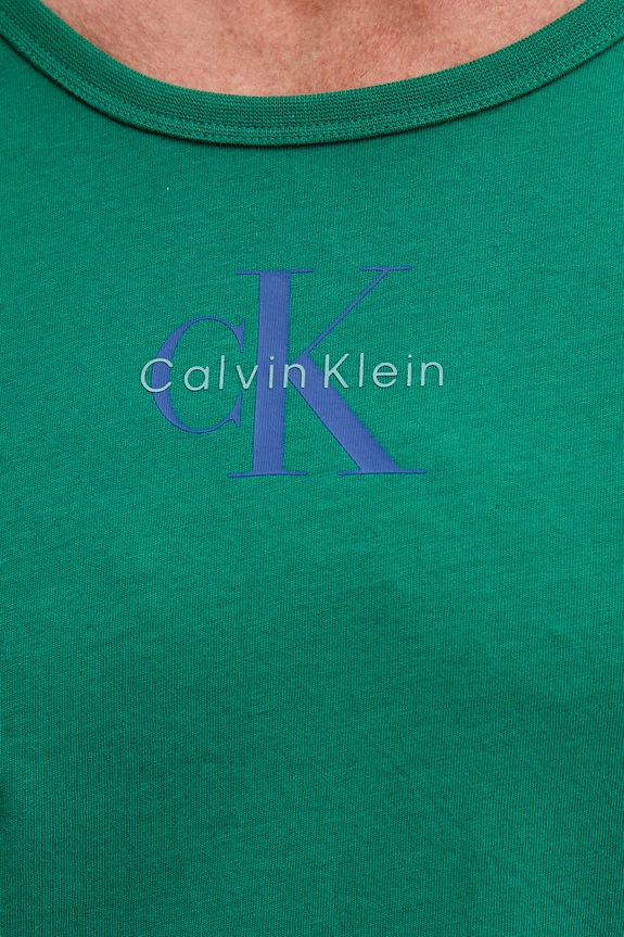 Calvin Klein Jeans tielko pánske bavlnené LV04RF850G zelená