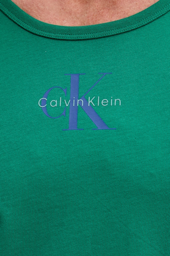 Calvin Klein Jeans tielko pánske bavlnené LV04RF850G zelená