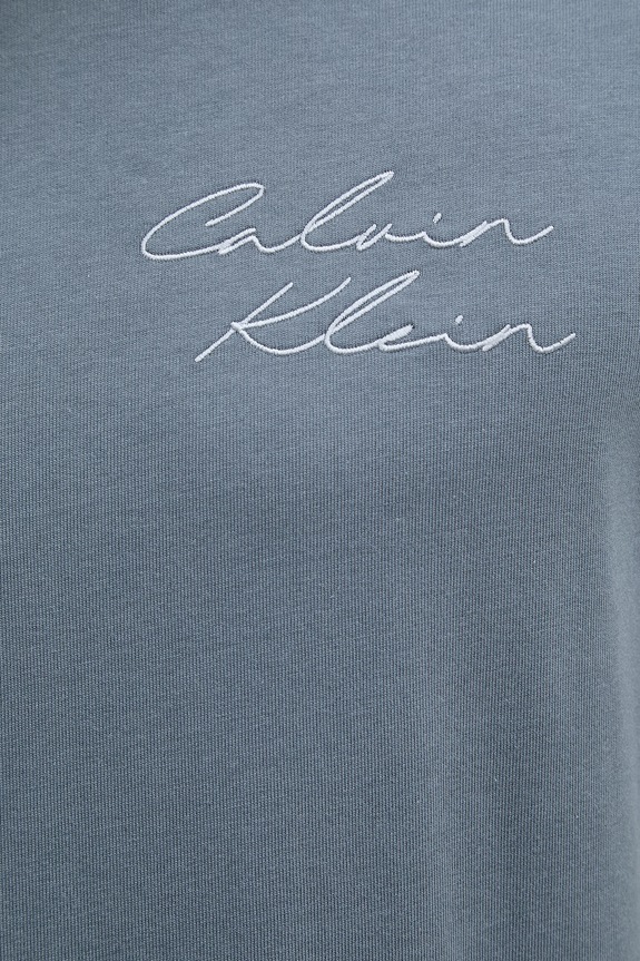Calvin Klein Jeans tričko pánske bavlnené LV04RE828G sivá