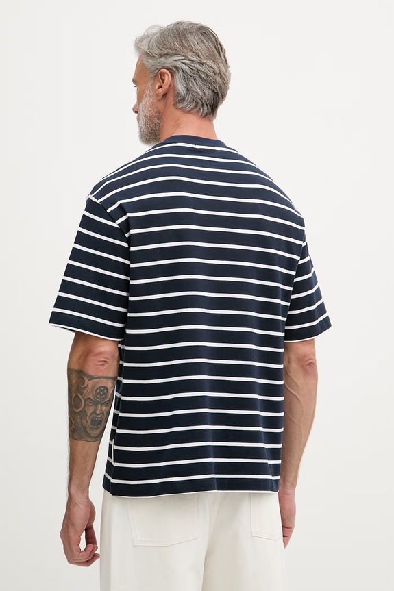 Oblečenie Calvin Klein Jeans tričko pánske bavlnené LV04RF204G tmavomodrá