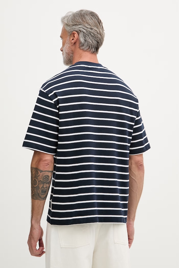 Oblečenie Calvin Klein Jeans tričko pánske bavlnené LV04RF204G tmavomodrá