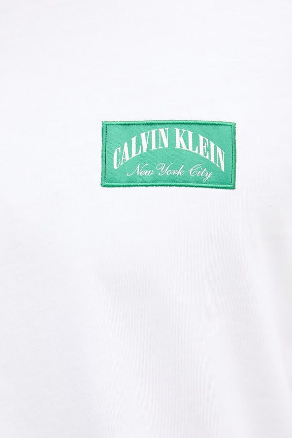 Calvin Klein Jeans tričko pánske bavlnené LV04RF294G biela