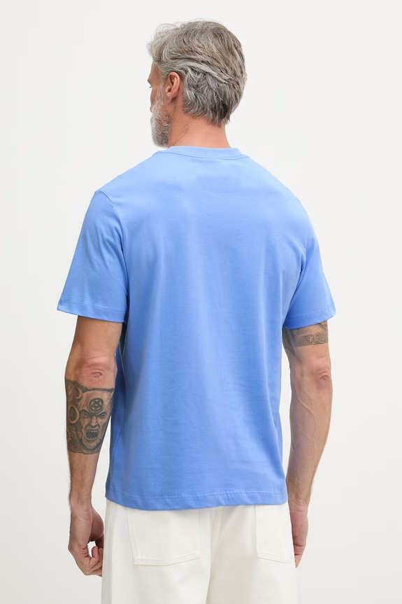 Oblečenie Calvin Klein Jeans tričko pánske bavlnené LV04RF820G modrá