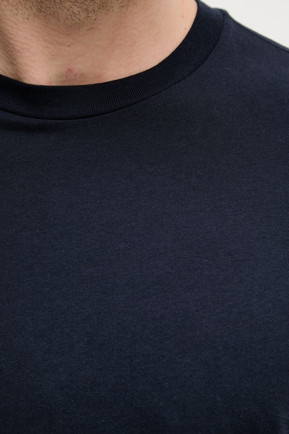 United Colors of Benetton tricou pentru bărbați, din bumbac 3H3WU10BJ bleumarin