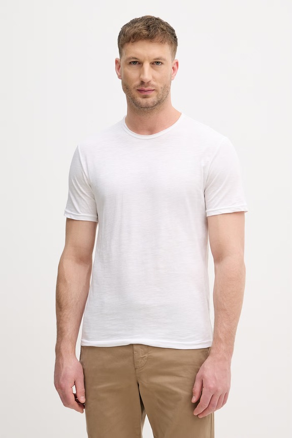 United Colors of Benetton Футболка чоловіча бавовняна бежевий 3N78U10C2