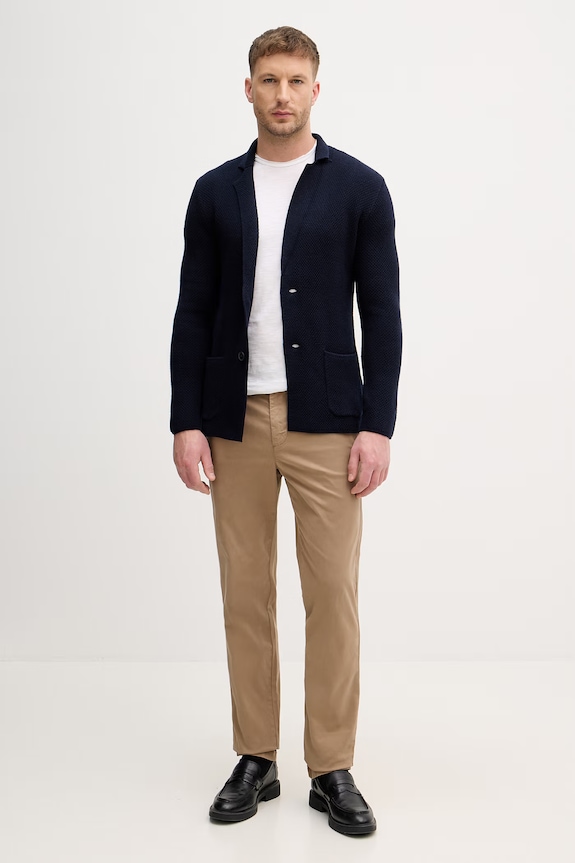 United Colors of Benetton Футболка чоловіча бавовняна 3N78U10C2 бежевий SS26