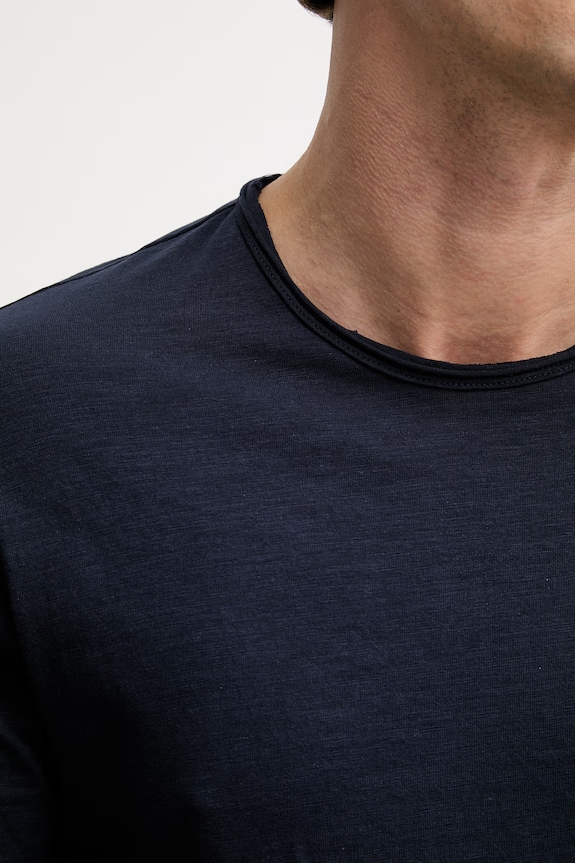 United Colors of Benetton T-shirt Ανδρικό βαμβακερό 3N78U10C2 σκούρο μπλε