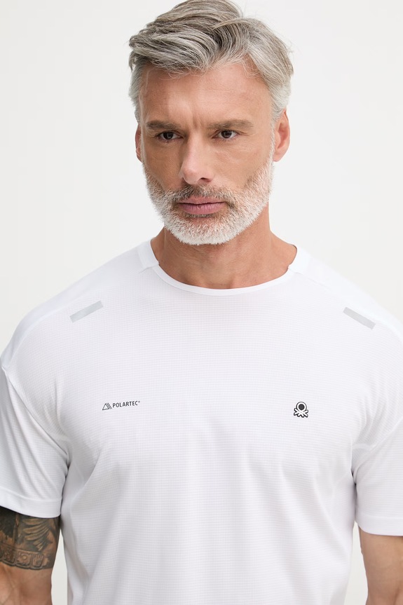 United Colors of Benetton tričko pánske biela 3PIEU10BS