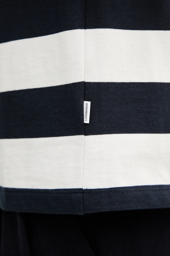 Lindbergh tricou din bumbac 30.400146 bleumarin