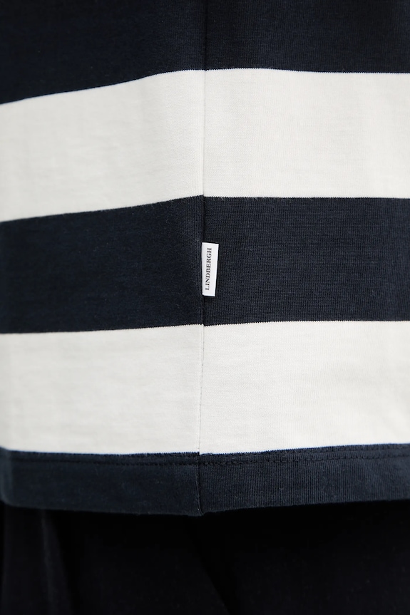 Lindbergh tricou din bumbac 30.400146 bleumarin