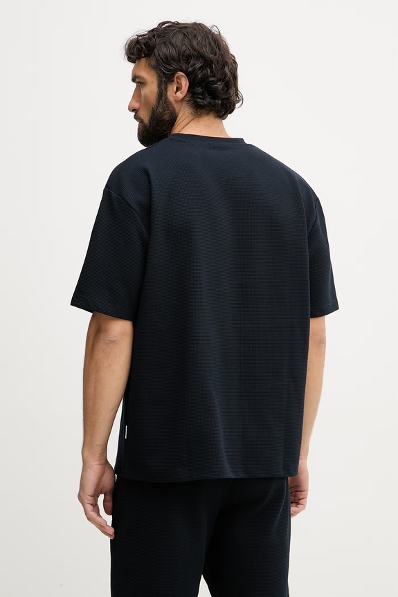 Odzież Lindbergh T-shirt męski 30.400269 granatowy