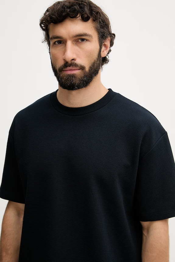 Lindbergh T-shirt męski granatowy 30.400269