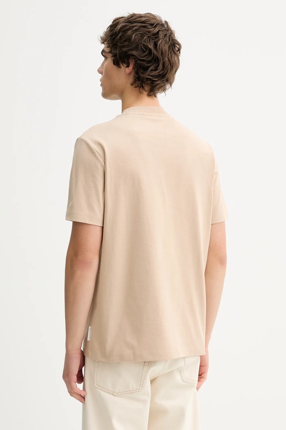 Odzież Marc O'Polo t-shirt bawełniany 5000009647 beżowy