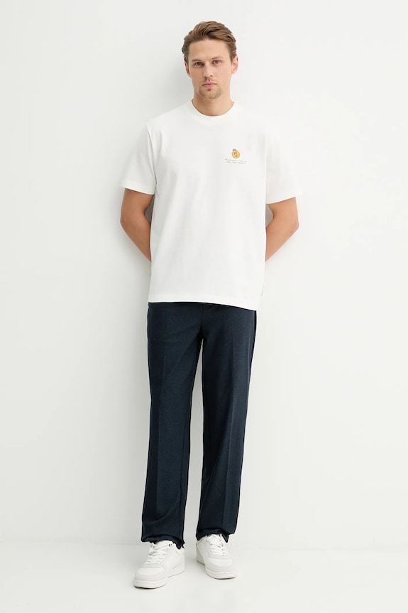 Marc O'Polo tricou din bumbac 5000010968 bej SS26