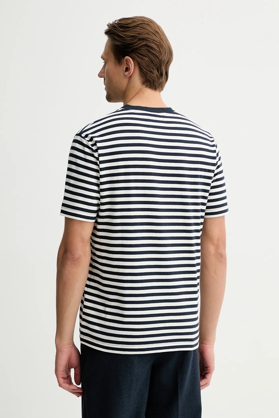 Îmbrăcăminte Marc O'Polo tricou din bumbac 5000012687 bleumarin